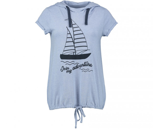 Sublevel Damen T-Shirt Segelschiff