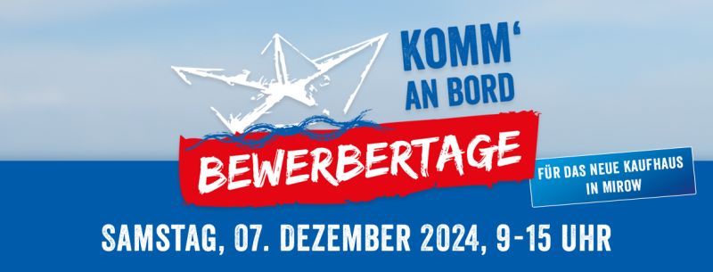 Kaufhaus Stolz Bewerbertag Mirow