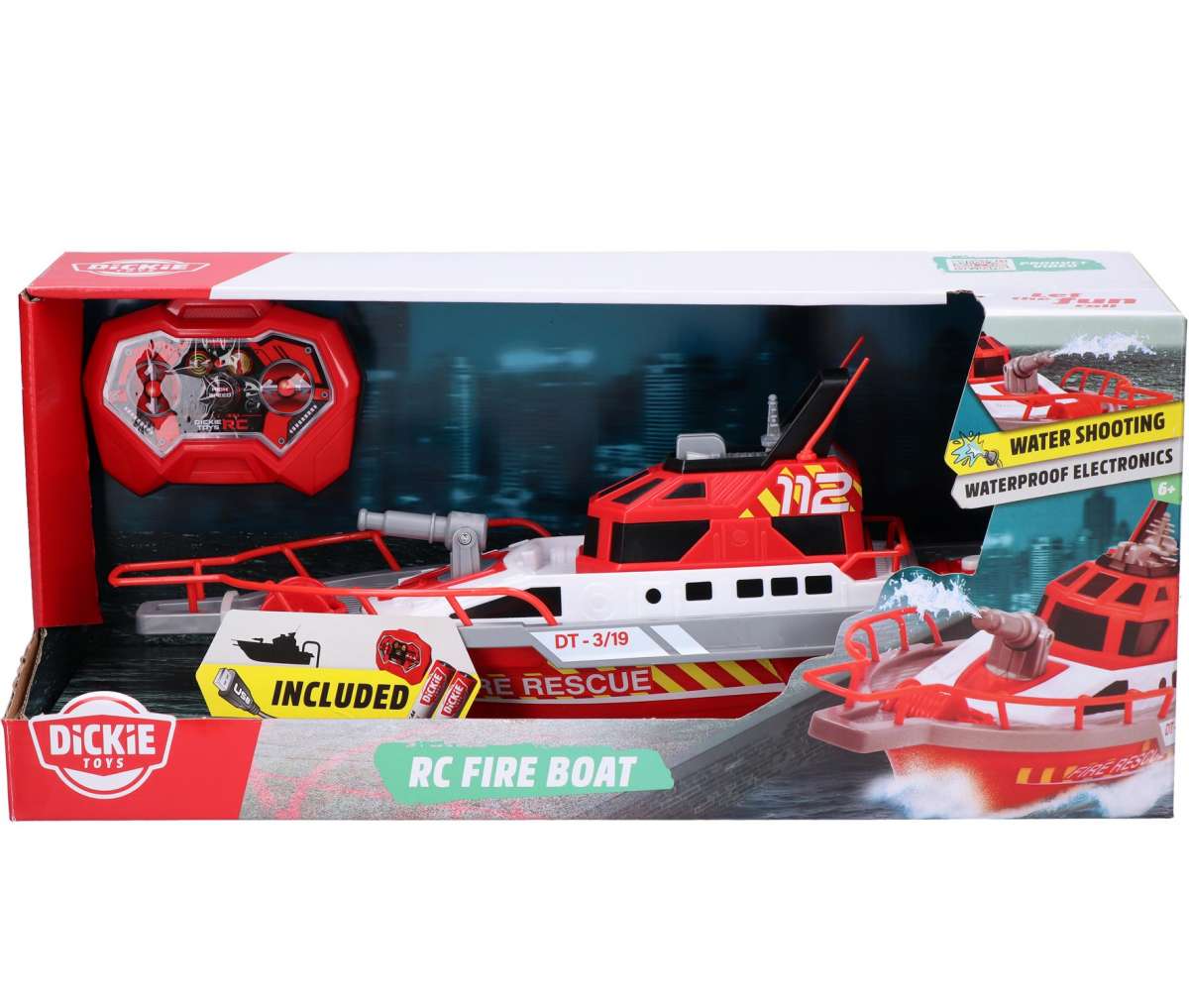 Barca Telecomandata BONSAGLIO GIG 18269 SAM IL POMPIERE BARCA - Main Image