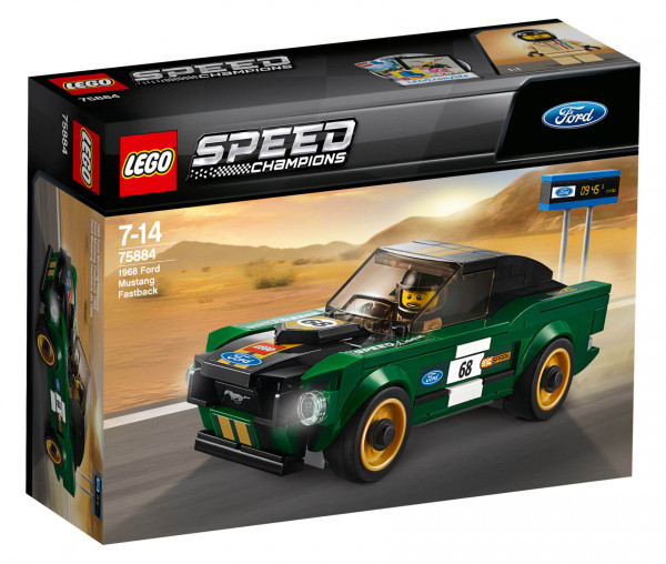 75884 LEGO® Speed Champions 1968 Ford Mustang Fastback