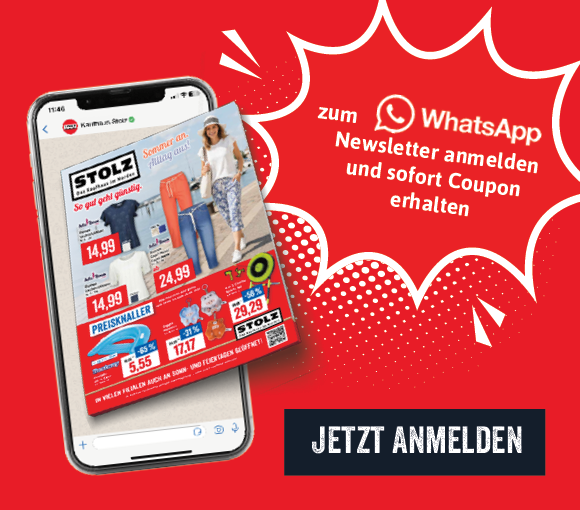 Jetzt zum Whatsapp Newsletter anmelden
