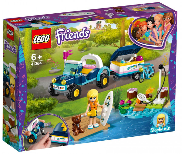 41364 LEGO® Friends Stephanies Cabrio mit Anhänger