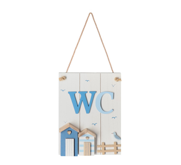 Dekoschild WC