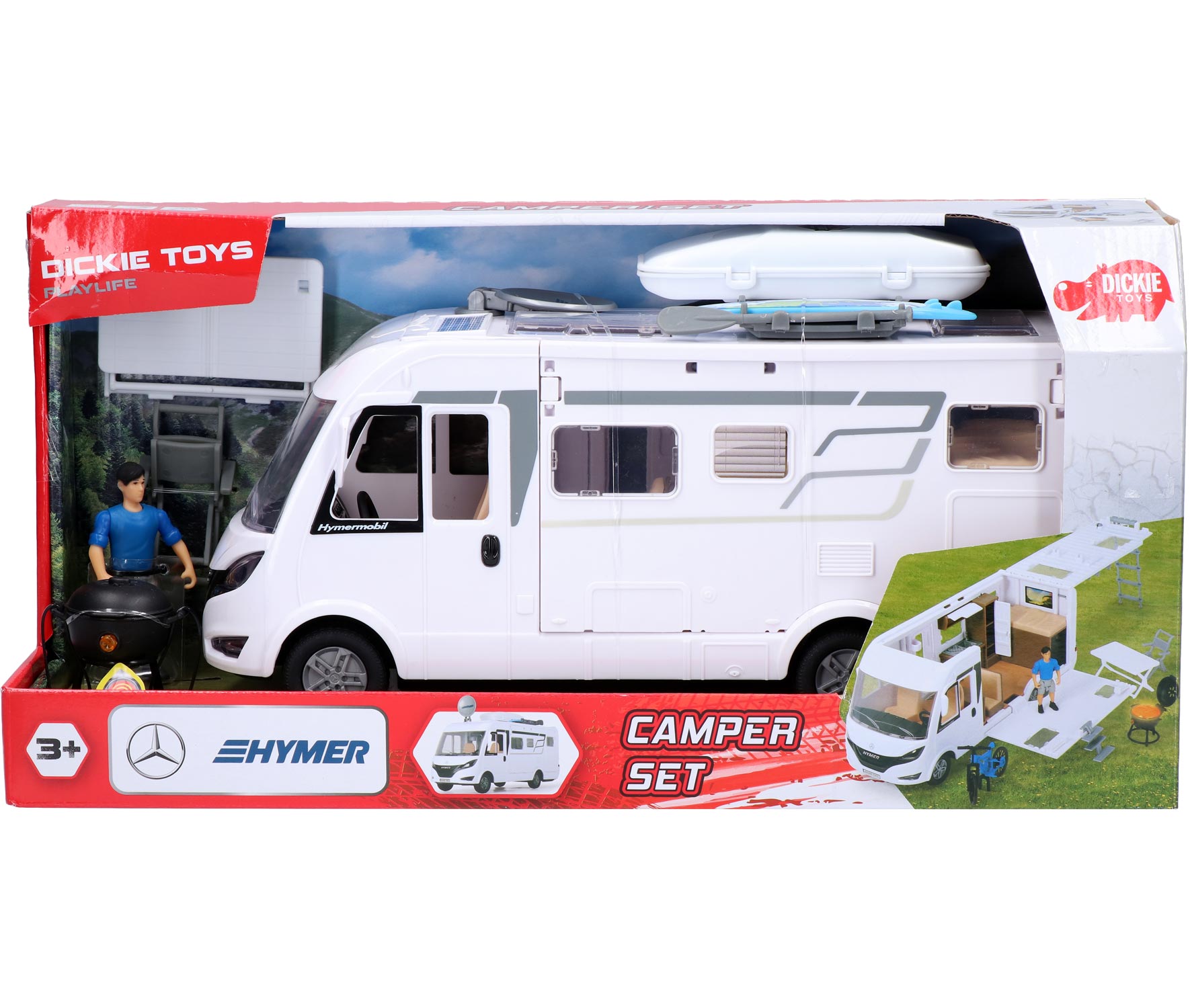 Dickie Toys Playlife HYMER Camper Set