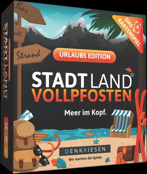 STADT LAND VOLLPFOSTEN® - Das Kartenspiel - Meer im Kopf
