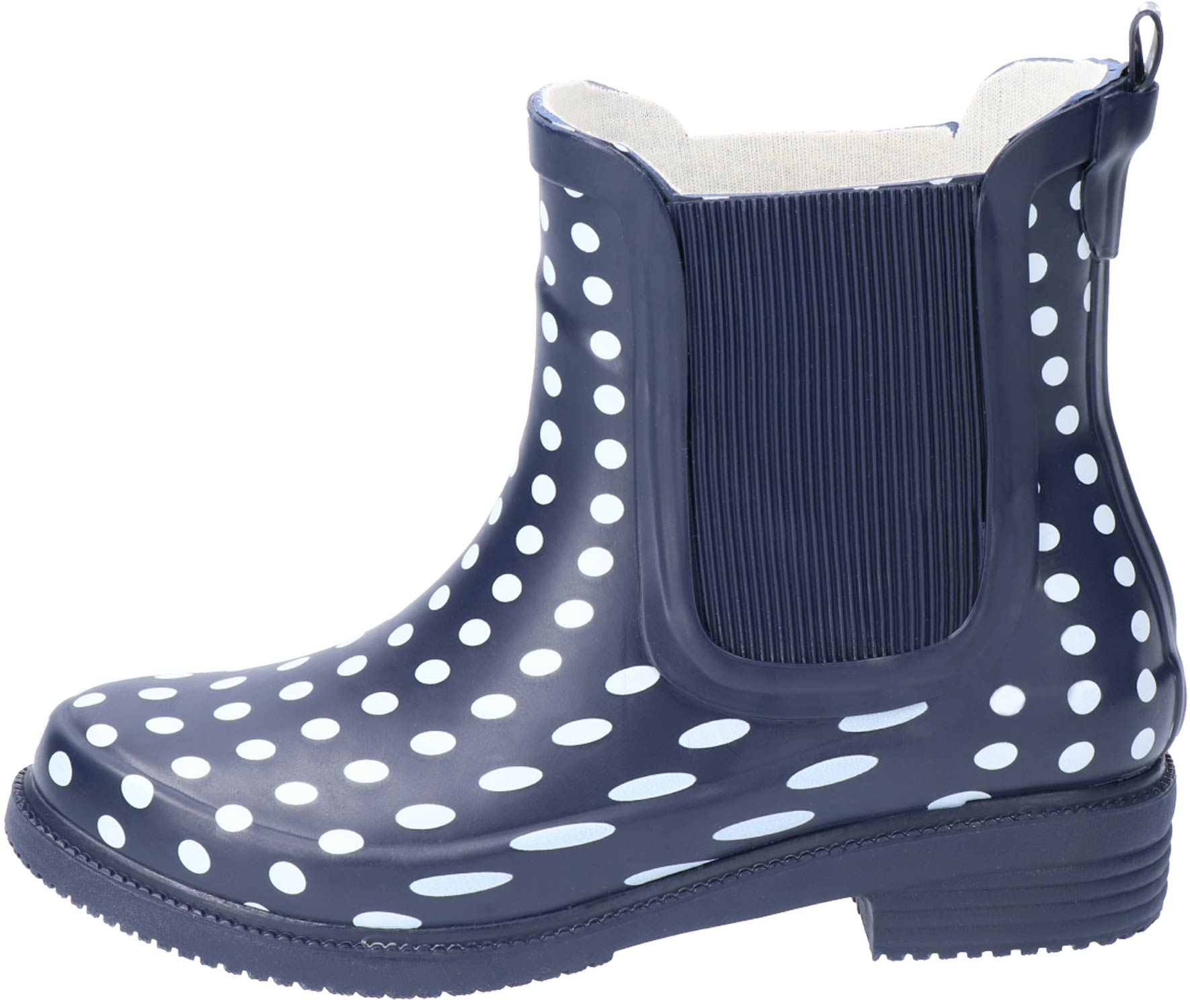 Tony Brown Damen Gummistiefel Chelsea Punkte