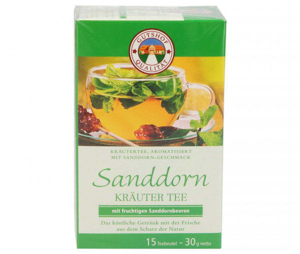 Avita Sanddorn Kräuter Tee (Aufgussbeutel)