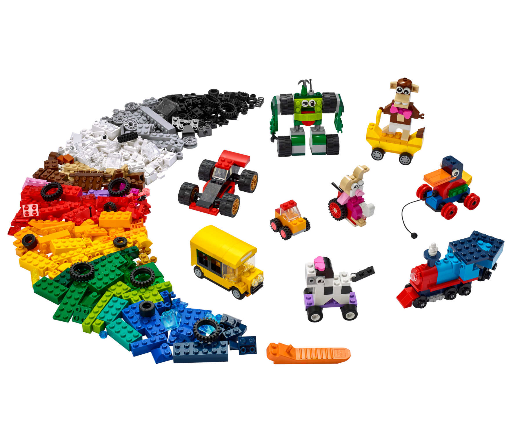 11014 LEGO® Classic Steinebox mit Rädern