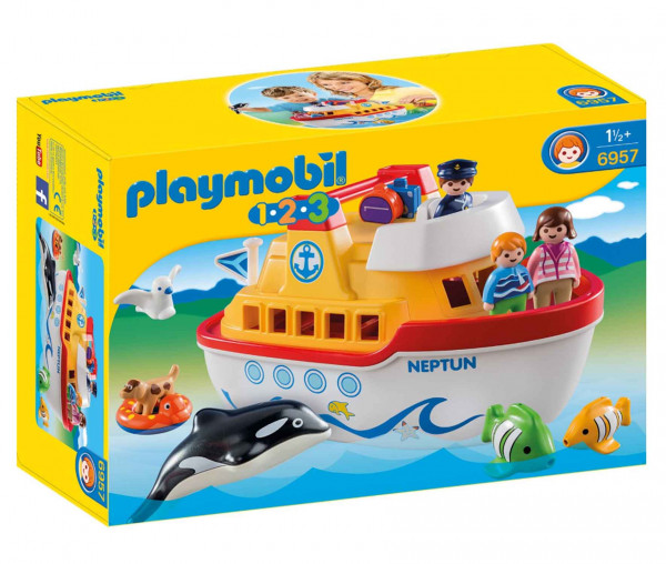 Playmobil 123 6957 - Mein Schiff zum Mitnehmen