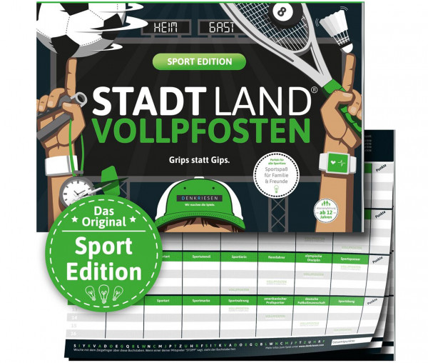 STADT LAND VOLLPFOSTEN® - Sport Edition - Grips statt Gips.