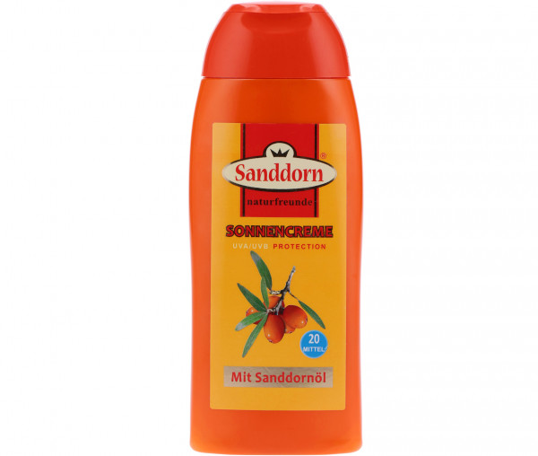 Naturfreunde Sonnencreme mit Sanddorn-Öl