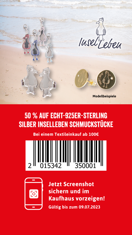 3 für 2 Socken Aktion Kaufhaus Stolz
