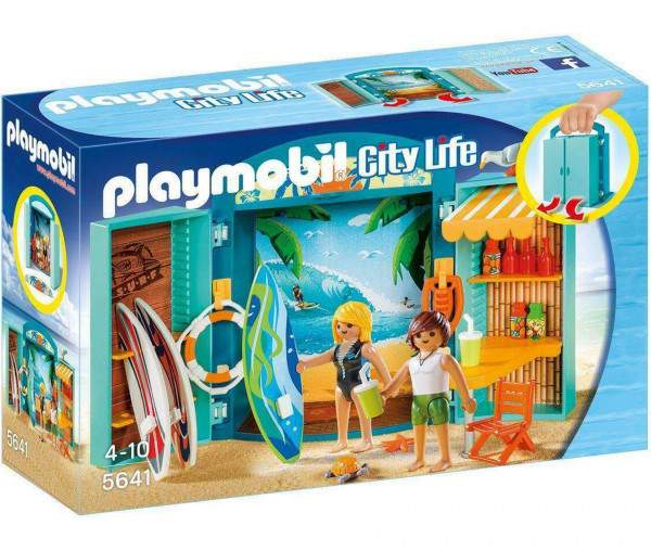 Playmobil 5641 - Surf Shop (Aufklapp-Spiel-Box)