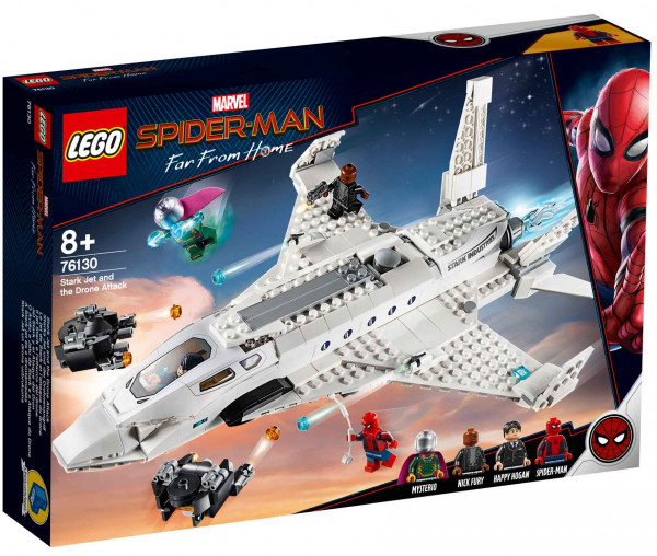 76130 LEGO® Marvel Super Heroes Starks Jet und der Drohnenangriff