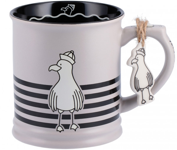 InselLeben Kaffeebecher Möwe