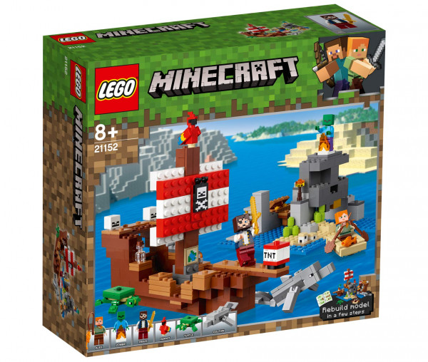21152 LEGO® Minecraft™ Das Piratenschiff-Abenteuer