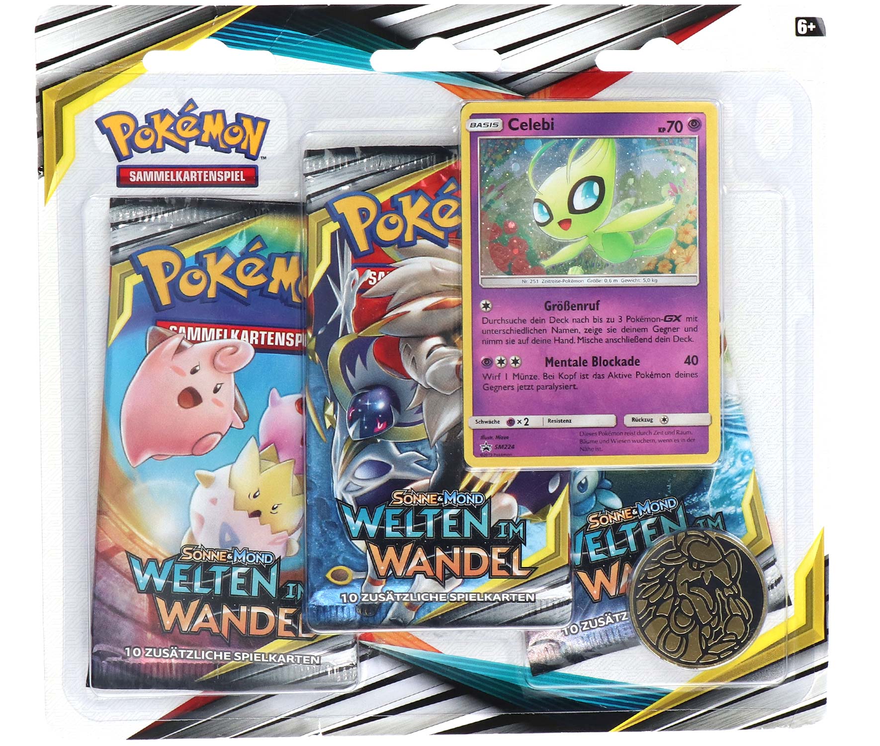 Pokemon Welten Im Wandel 3er Pack Blister