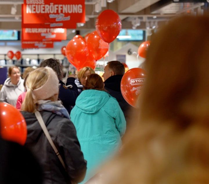 Kaufhaus Stolz Neueröffnung