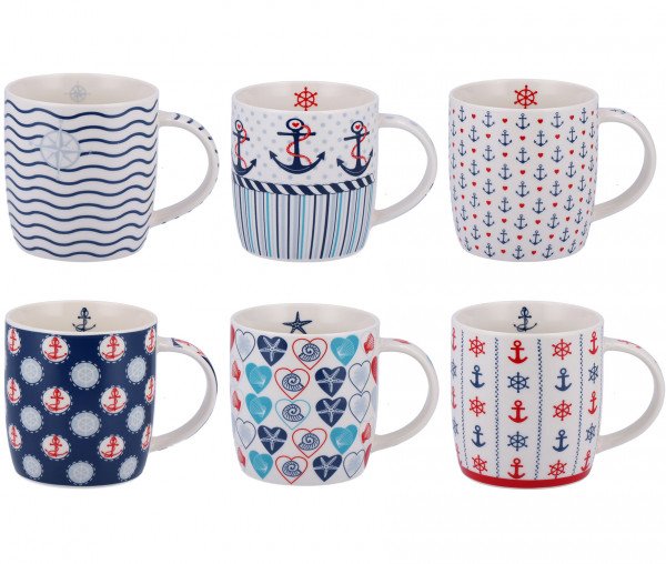 Tony Brown Becher-Set Maritim