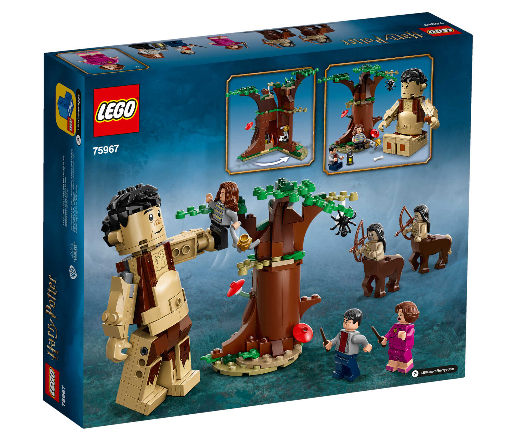 Lego 75967 Harry Potter Der verbotene Wald Zauberer Hogwarts Riese Umbridge OVP 