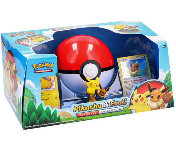 Pokémon Pokeball - Kollektion Pikachu & Evoli