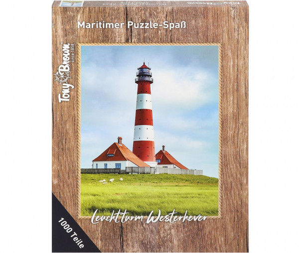 Tony Brown Maritimes Puzzle Leuchtturm Westerhever