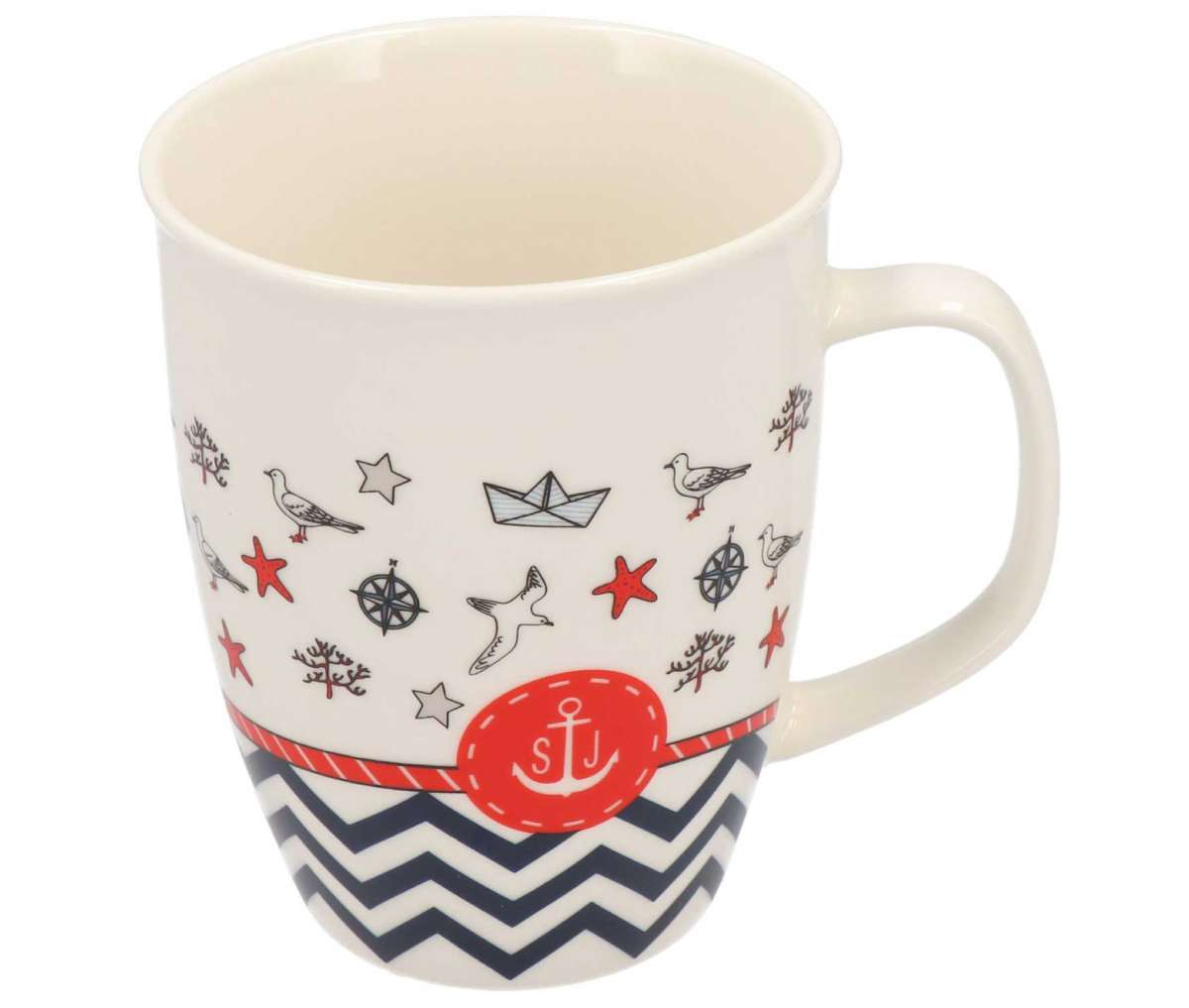 MUGSY Edelstahltasse Mit Maritimem Design – Doppelwandig, Bruchfest & Ideal Für Outdoor