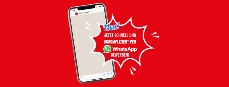 Bewerbung per WhatsApp