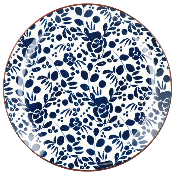 Teller 21/26cm Flower Small Porzellan