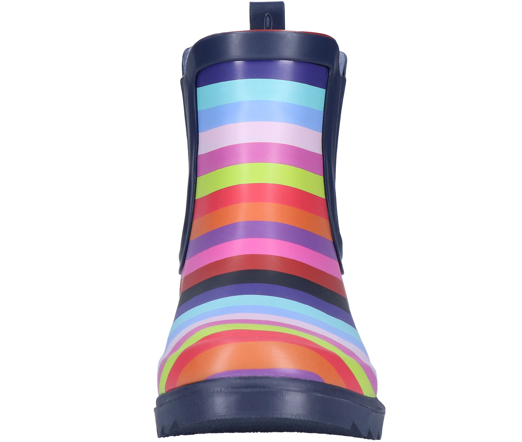 FNKDOR Gummistiefel Damen Kurz - Chelsea Regenstiefel Anti-Rutsch