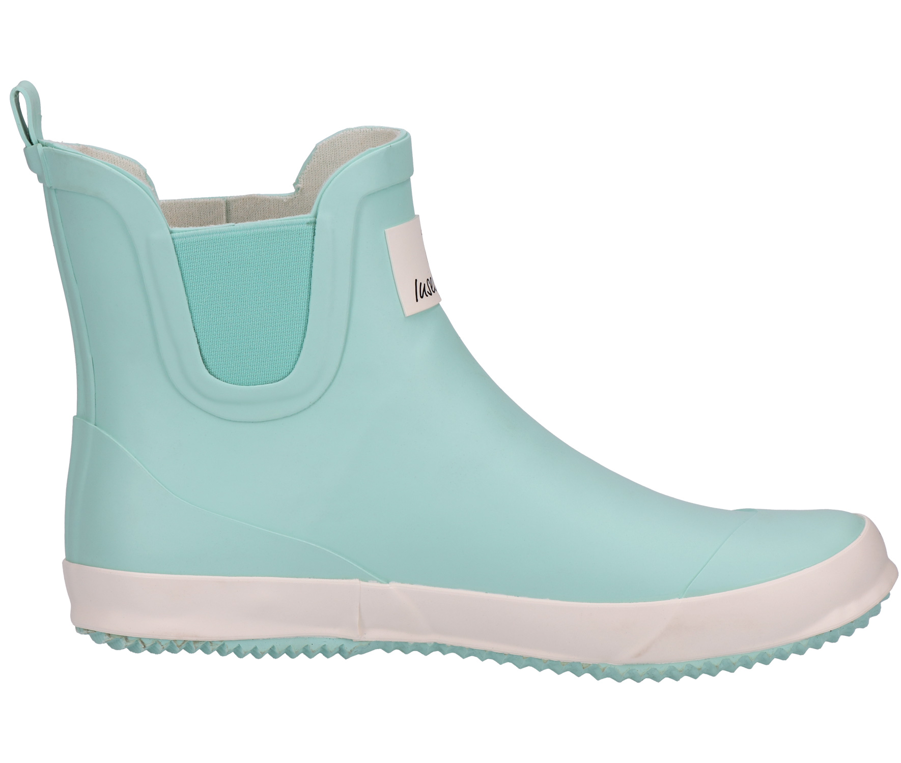 InselLeben Damen Gummistiefel flache Sohle