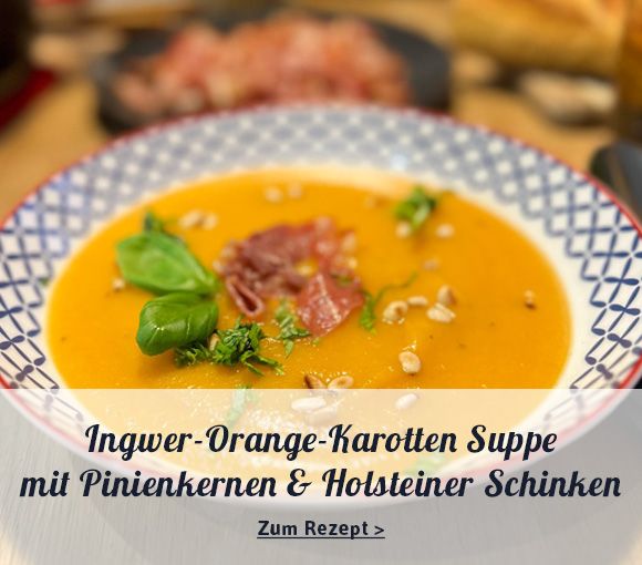Ingwer-Orange-Karotten Suppe