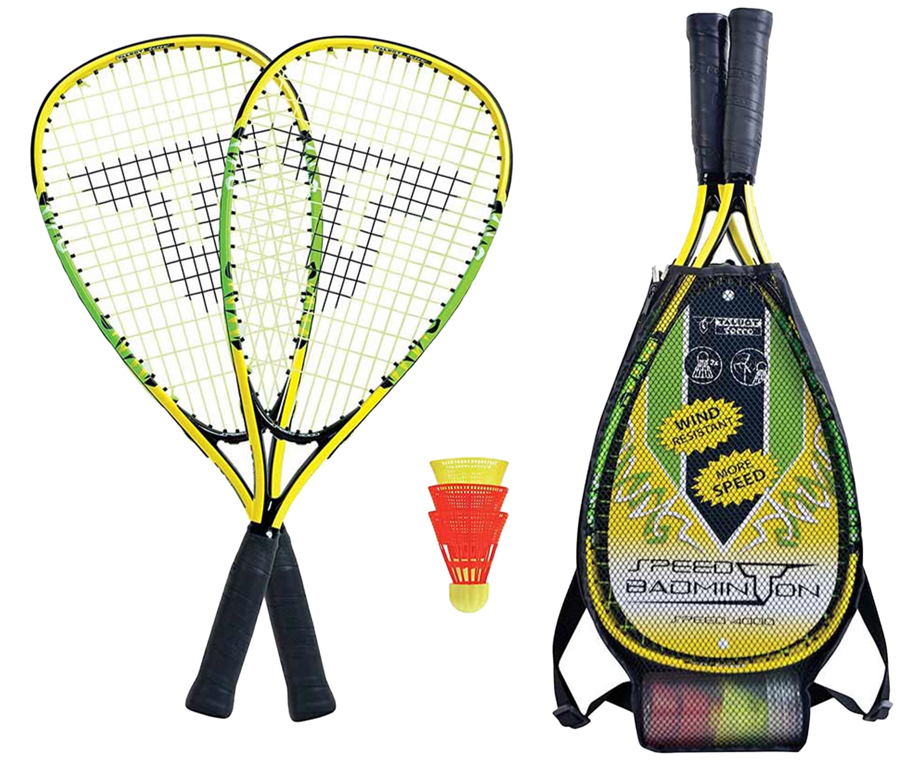 Speed Badminton SchlägerSet 4000