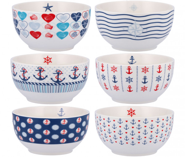 Tony Brown Müslischalen-Set Maritim