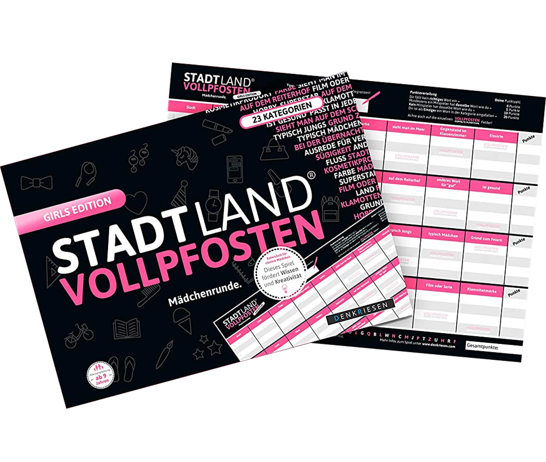 STADT LAND VOLLPFOSTEN® - Girls Edition - Mädchenrunde.