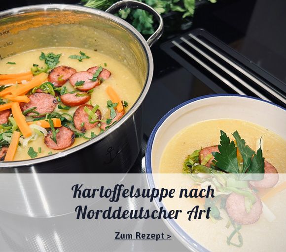 Kartoffelsuppe nach norddeutscher Art