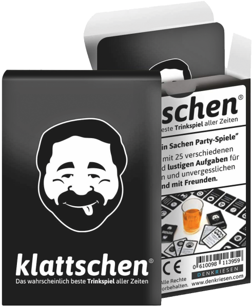 klattschen® Spielkarten - Das wahrscheinlich beste Trinkspiel aller Zeiten