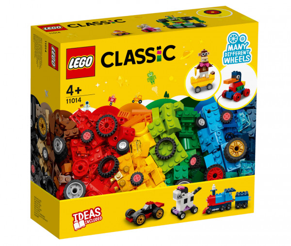 11014 Lego Classic Steinebox Mit Radern