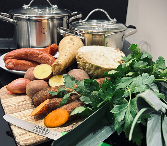 Kartoffelsuppe nach norddeutscher Art