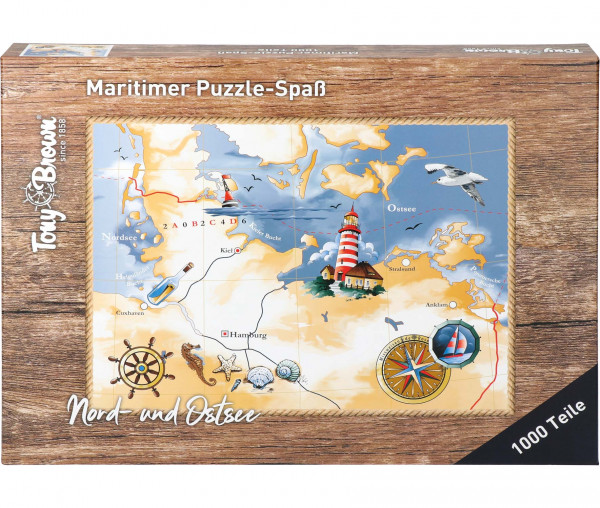 Tony Brown Maritimes Puzzle Nord- und Ostsee