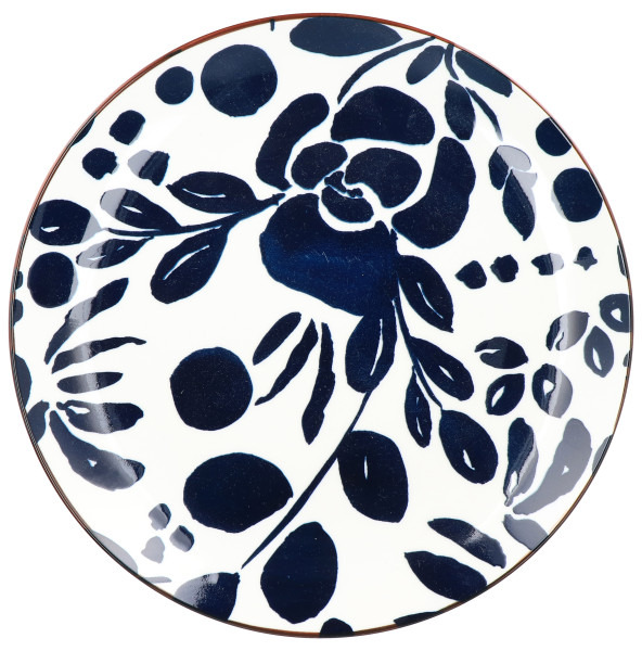 Teller 21/26cm Flower Medium Porzellan