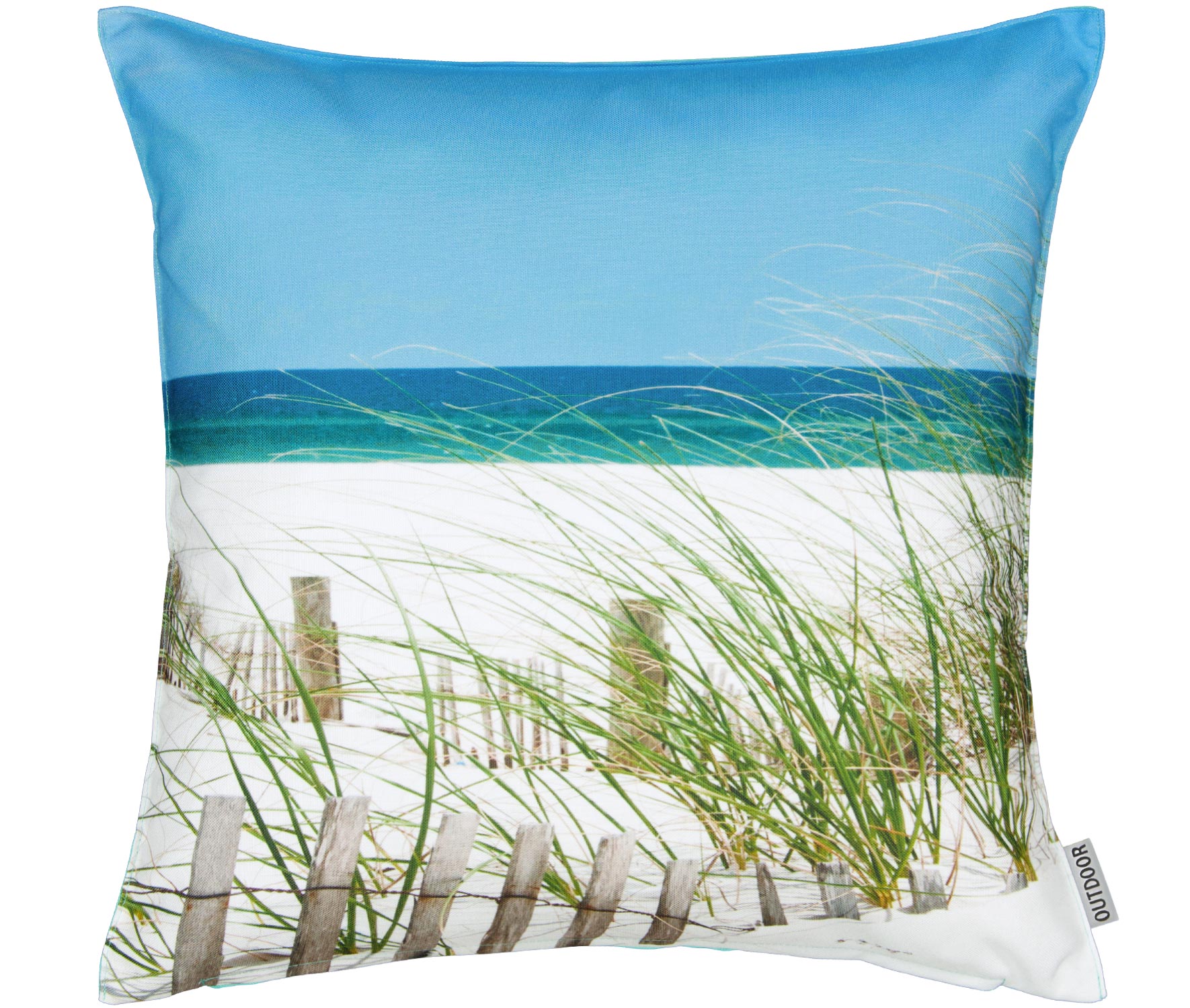 Viva Outdoor Dekokissen 45 x 45 cm Fotodruck Düne