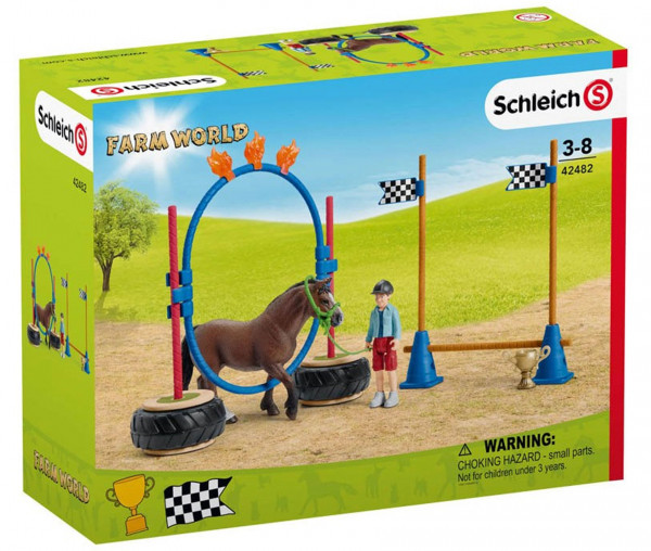 Schleich 42482 Pony Agility Rennen
