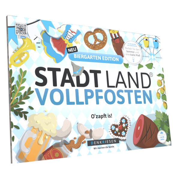 STADT LAND VOLLPFOSTEN® - Biergarten Edition - O'zapft is