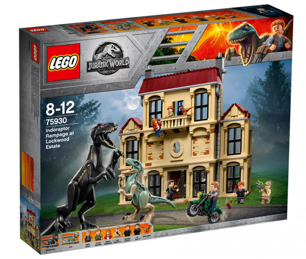 75930 LEGO® Jurassic World™ Indoraptor-Verwüstung des Lockwood Anwesens