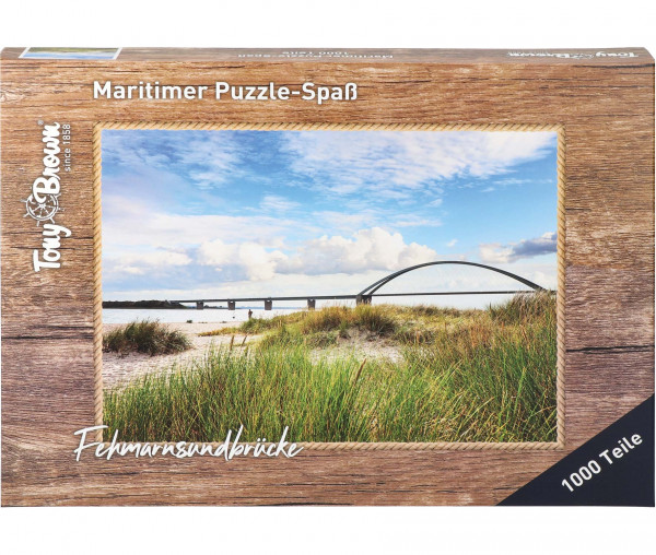 Tony Brown Maritimes Puzzle Fehmarnsundbrücke