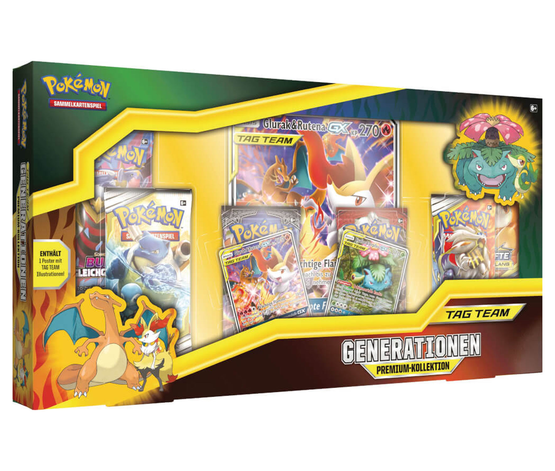 Pokemon Generationen Premium Kollektion Tag Team