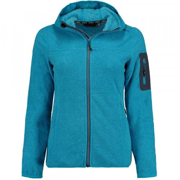 CMP Damen Fleece Jacke FIX HOOD CMP Damen Fleecejacke Jacke: : Bekleidung