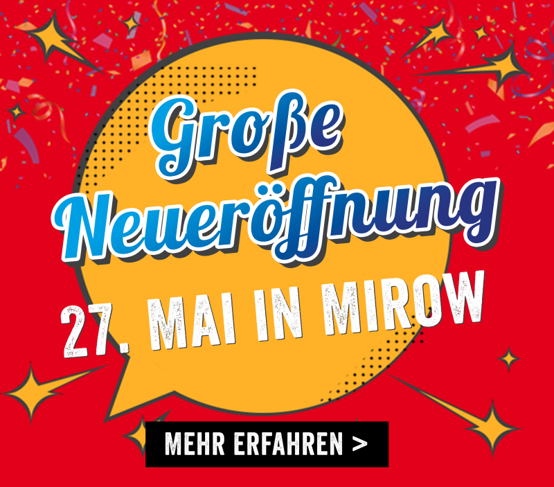 Neueröffnung Kaufhaus STOLZ Mirow
