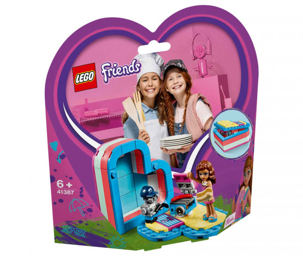 41387 LEGO® Friends Olivias sommerliche Herzbox